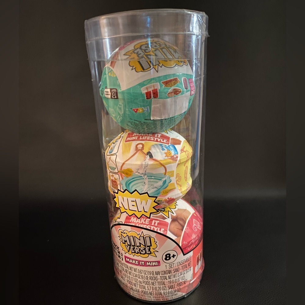 MGA's Miniverse Make It Mini 3 Pack Lifestyle & Food Make It Mini Food